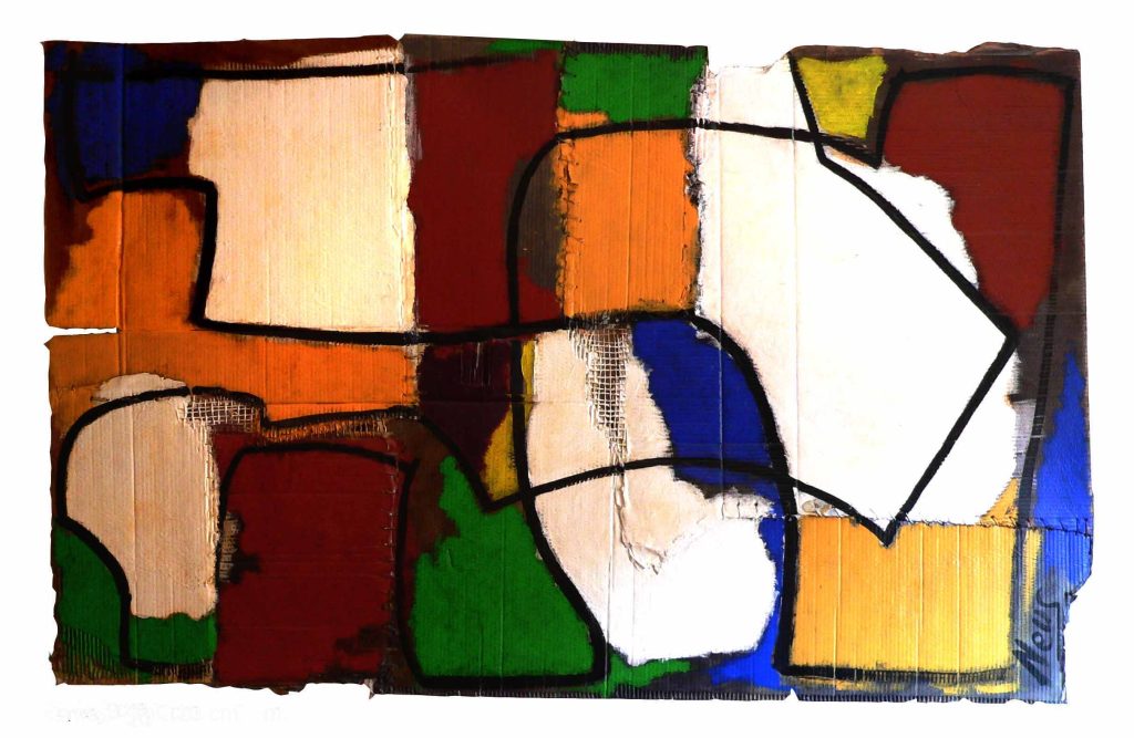Gran nº2 medida 194 x 123 cm.